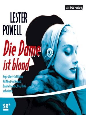 cover image of Die Dame ist blond